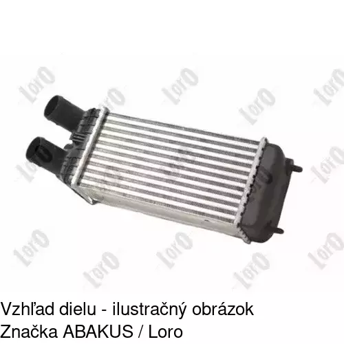 Chladiče vzduchu (Intercoolery) POLCAR 5724J81X - obr. 3