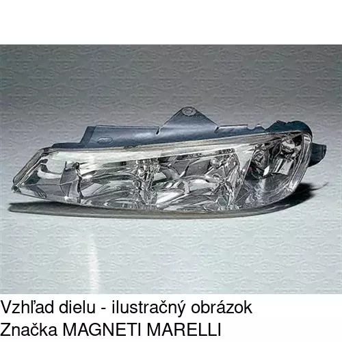 Hlavný reflektor POLCAR 5747100E - obr. 3