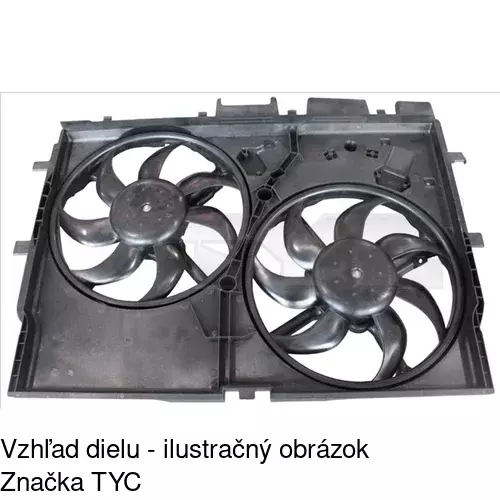 Ventilátory chladičov POLCAR 577023W5X