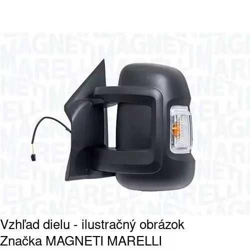 Vonkajšie zrkadlo POLCAR 577051-M