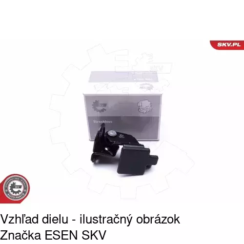 Vozík - kolieska pant posuvných dverí POLCAR 5770Z-71A - obr. 2