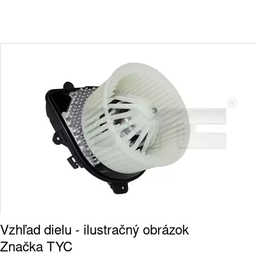 Ventilátory kúrenia POLCAR 5786NU-3