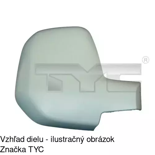 Vonkajšie zrkadlo POLCAR 5792514E - obr. 1