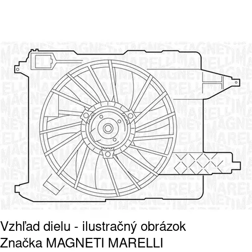 Ventilátory chladičov POLCAR 601223W2 - obr. 2