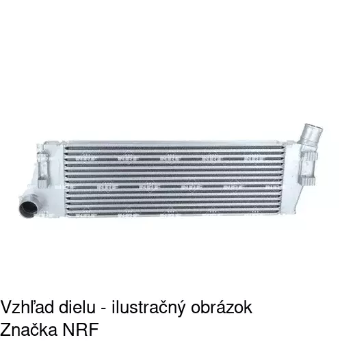 Chladiče vzduchu (Intercoolery) POLCAR 6012J8-1 - obr. 2