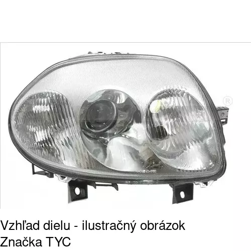 Hlavný reflektor POLCAR 6015091E