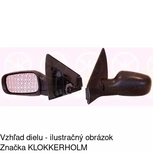 Vonkajšie zrkadlo POLCAR 6015521E - obr. 5