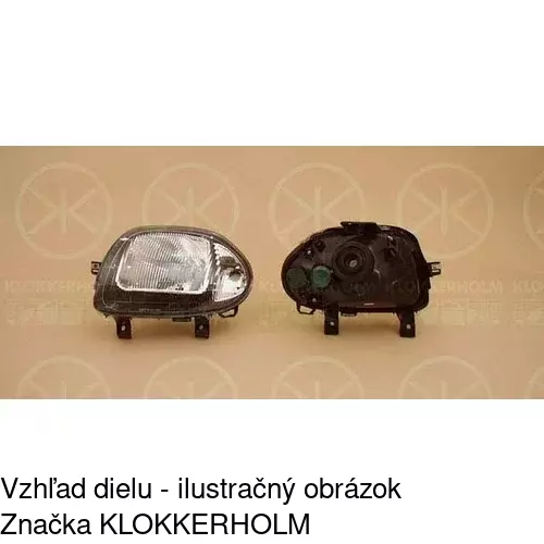 Hlavný reflektor POLCAR 601709-V - obr. 1