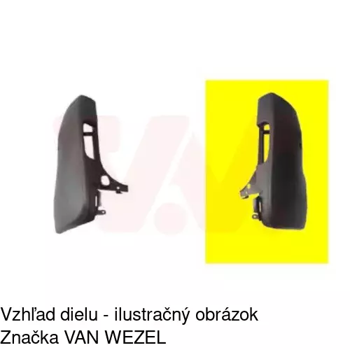 Rámik nárazníka POLCAR 602698-J - obr. 2