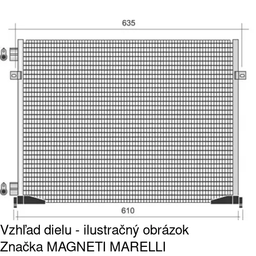 Chladiče klimatizácie POLCAR 6026K8C1S