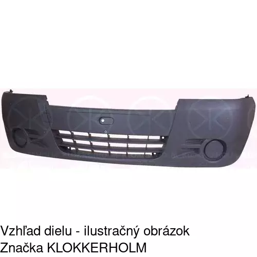 Predný nárazník POLCAR 6027074J