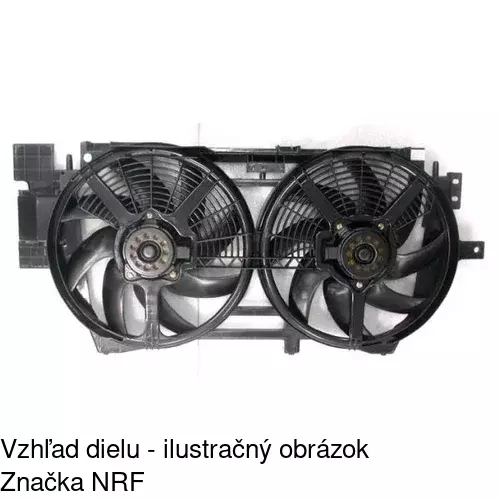 Ventilátory chladičov POLCAR 603223W4