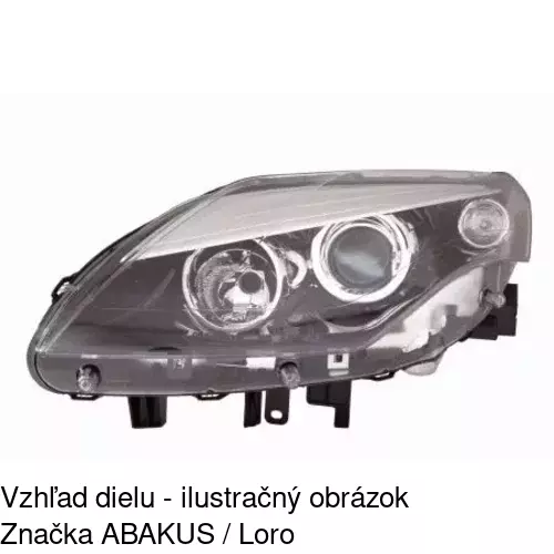 Hlavný reflektor POLCAR 6039103V - obr. 2