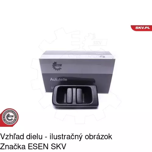 Vnútorná kľučka POLCAR 6041Z-43Q - obr. 2