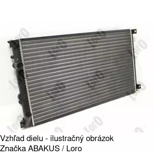 Chladiče vody POLCAR 604208A3 - obr. 4