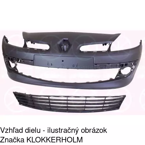 Predný nárazník POLCAR 6055072J