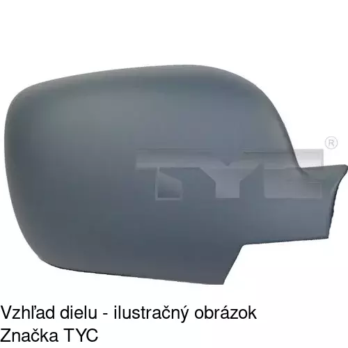 Vonkajšie zrkadlo POLCAR 6062526E - obr. 5