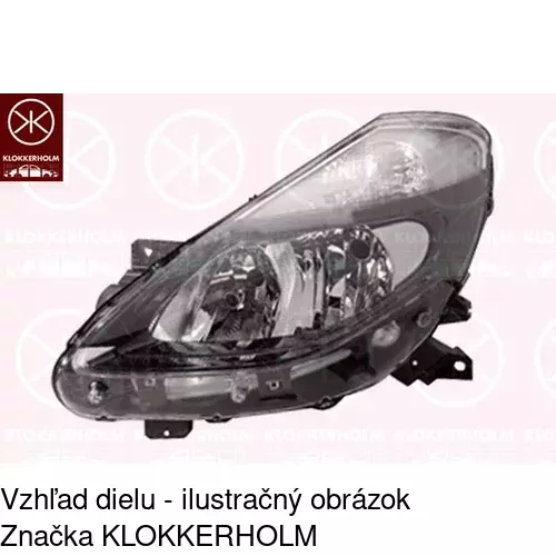 Hlavný reflektor POLCAR 6064094E - obr. 3