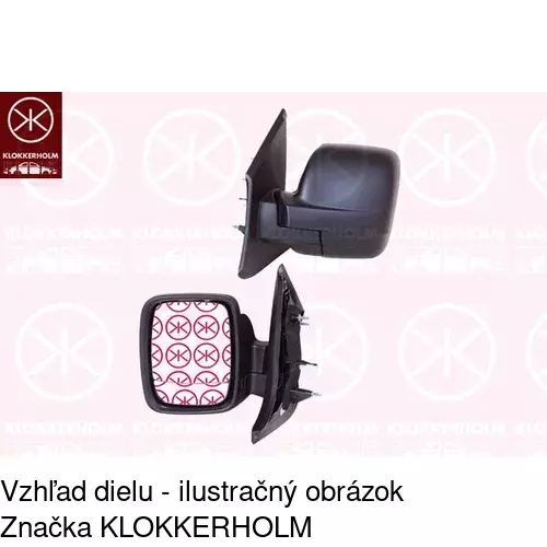 Vonkajšie zrkadlo POLCAR 60N2521M - obr. 5