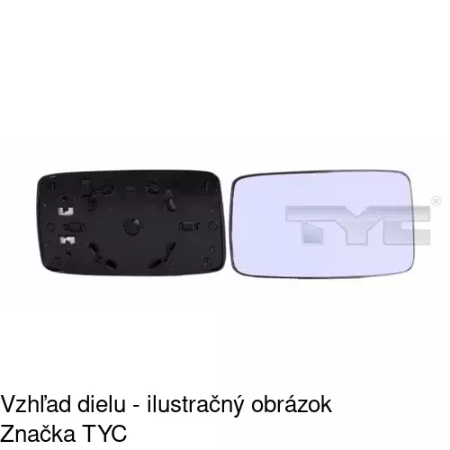 Vonkajšie zrkadlo POLCAR 6713524E - obr. 4