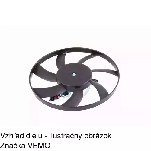 Ventilátor bez krytu / podpery POLCAR 671423U7 - obr. 1