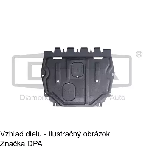 Kryt motora POLCAR 6730346Q