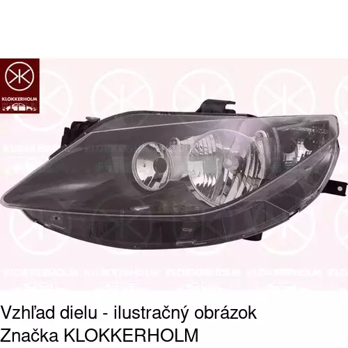 Hlavný reflektor POLCAR 6732095E - obr. 2