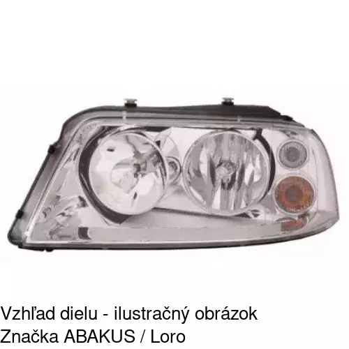 Hlavný reflektor POLCAR 6751093E - obr. 3