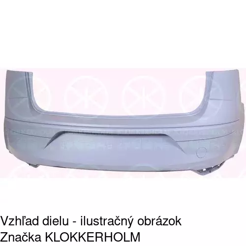 Zadný nárazník POLCAR 675596-1