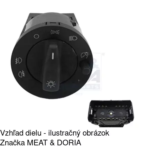 Hlavný vypínač POLCAR 6920P-10