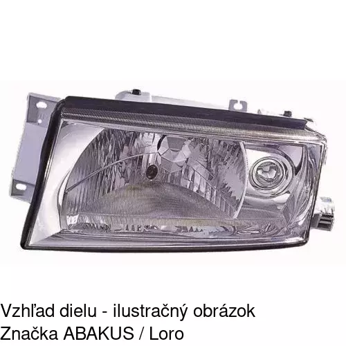 Hlavný reflektor POLCAR 692109-E - obr. 1