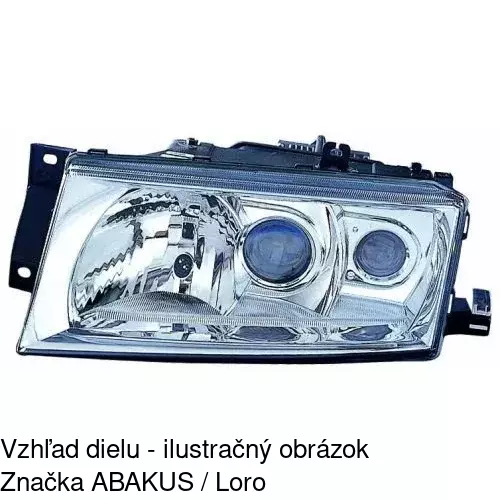 Hlavný reflektor POLCAR 6921102T