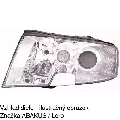 Hlavný reflektor POLCAR 692509-E - obr. 1