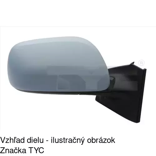 Vonkajšie zrkadlo POLCAR 8105513E - obr. 4