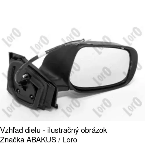 Vonkajšie zrkadlo POLCAR 8105524E - obr. 5