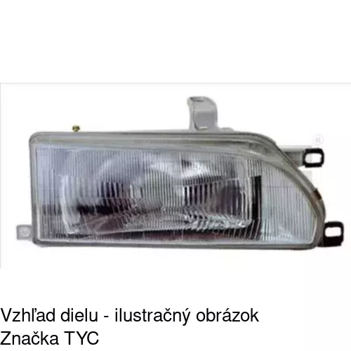 Hlavný reflektor POLCAR 810909-E - obr. 2