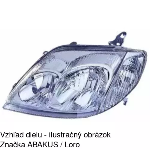 Hlavný reflektor POLCAR 8114091E - obr. 3