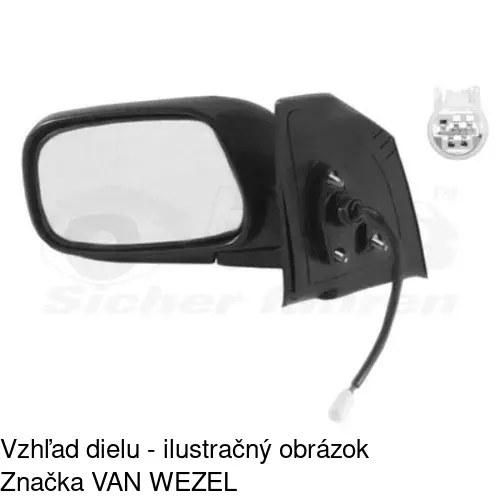 Vonkajšie zrkadlo POLCAR 8114513E - obr. 2