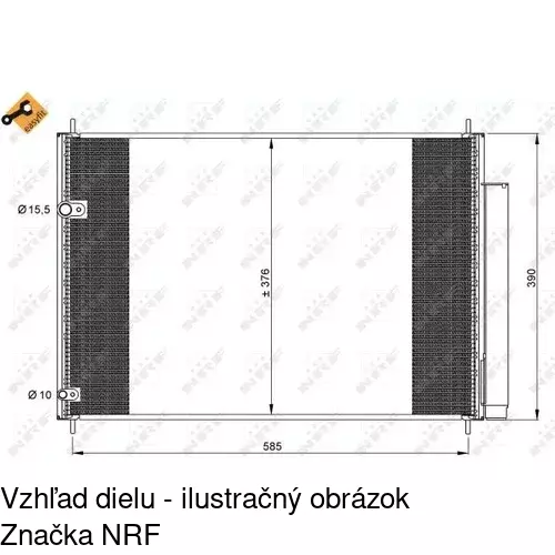 Chladiče klimatizácie POLCAR 8116K82K - obr. 2