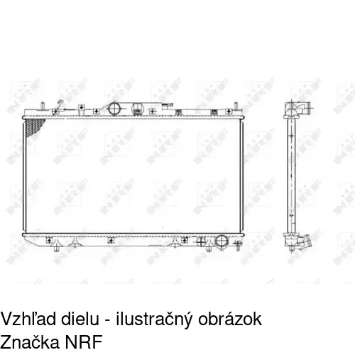 Chladiče vody POLCAR 812408-4