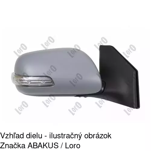 Vonkajšie zrkadlo POLCAR 8126524E - obr. 1