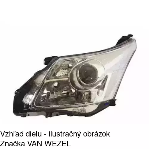 Hlavný reflektor POLCAR 8127090E - obr. 3