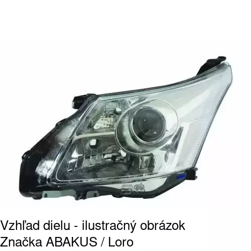 Hlavný reflektor POLCAR 8127100E - obr. 2