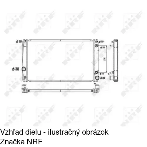 Chladiče vody POLCAR 814808-2