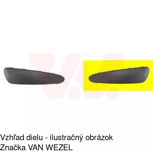 Lišta nárazníka POLCAR 815307-5