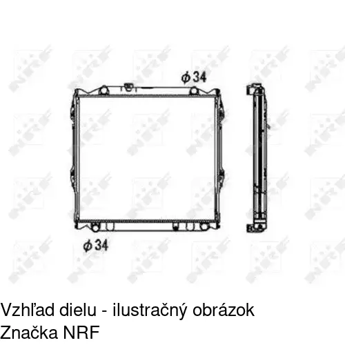 Chladiče vody POLCAR 817708-2