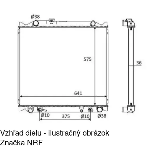 Chladiče vody POLCAR 8177084K