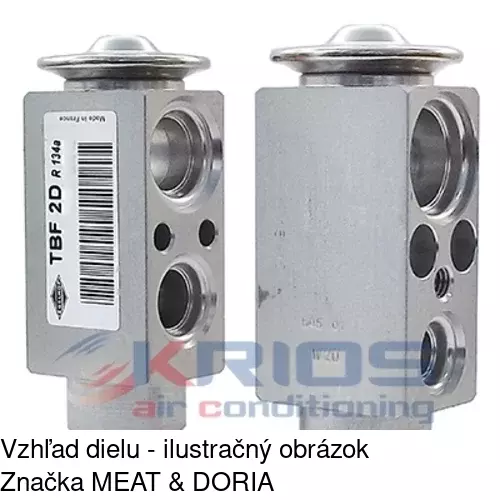 Expanzný ventil POLCAR 8UW351234431 - obr. 2