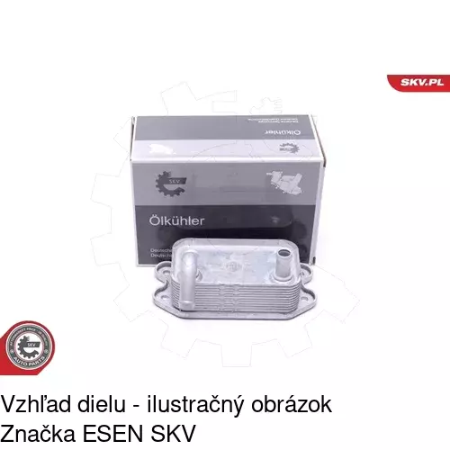 Chladiče oleja POLCAR 9080L8-1 - obr. 3