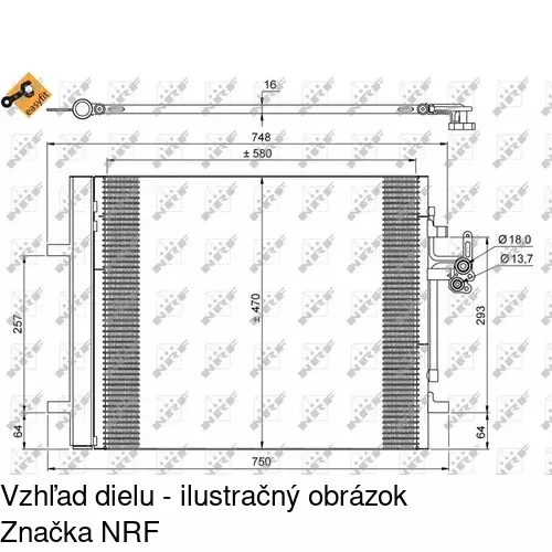 Chladiče klimatizácie POLCAR 9082K8C2 - obr. 2